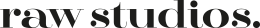 raw studios. Logo