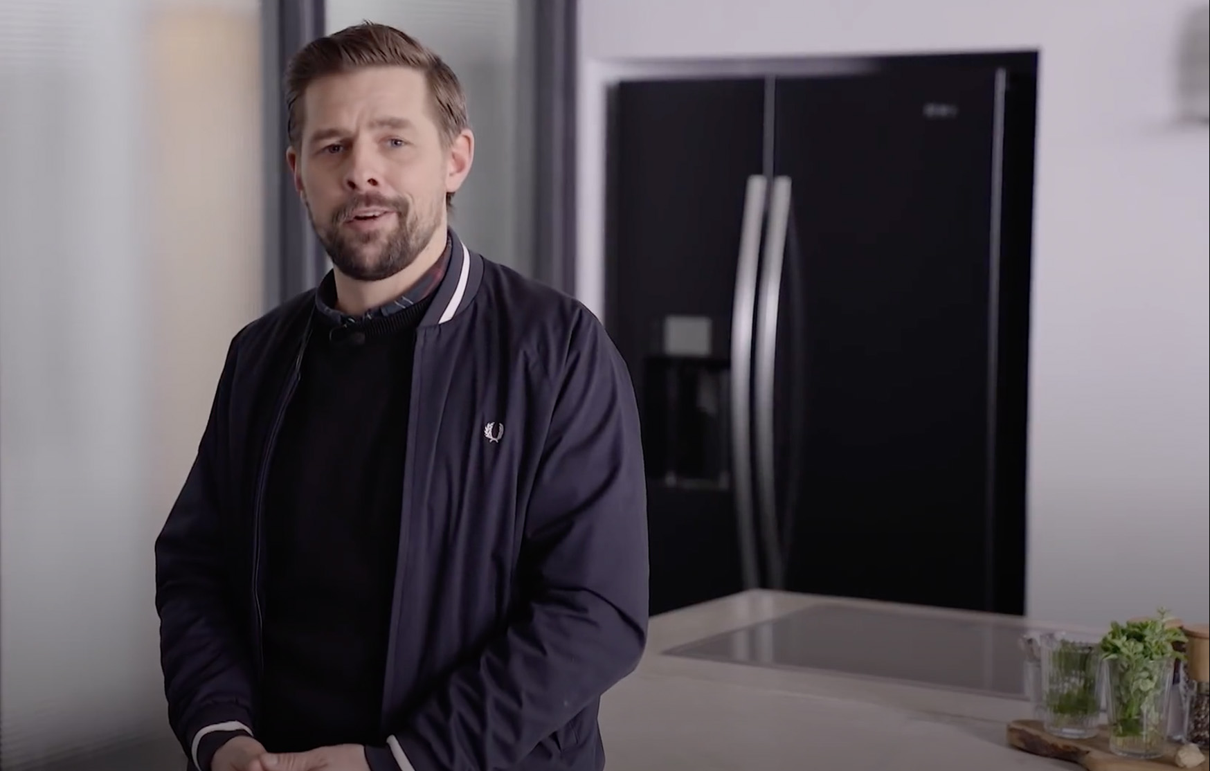 Late Night Berlin host Klaas Heufer-Umlauf at raw studios.