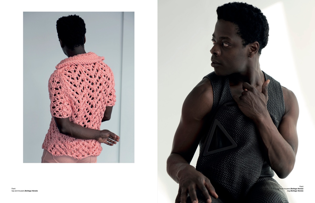 Bottega Veneta special for ZOO magazine 5 raw studios. photographed by Rita LINO with styling plus creative direction by Niki PAULS