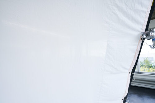 A close up image of 12″ x 12″ butterfly 1/1 artificial silk