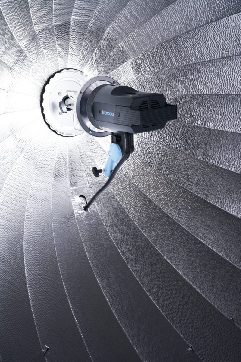 broncolor pulso head mounted in smdv speedbox 180