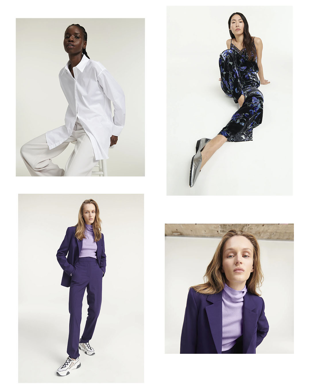 a female model posing for a German fashion label Dorothee Schumacher