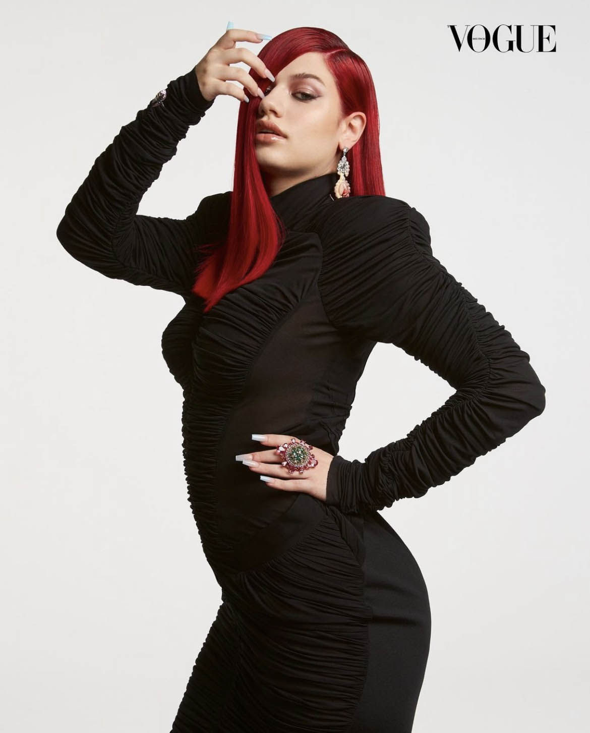 Vogue Germany April Badmómzjay