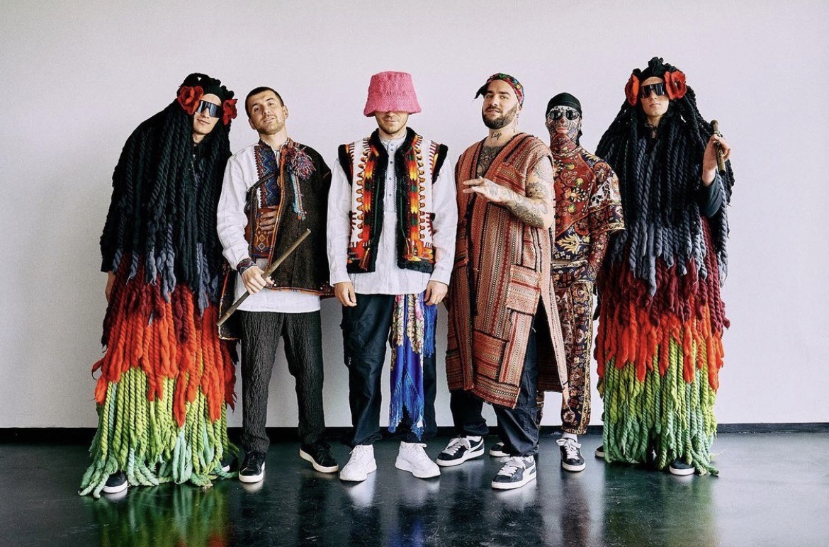 Ukrainian rap band KALUSH at raw studios, photographed by Jens Sage