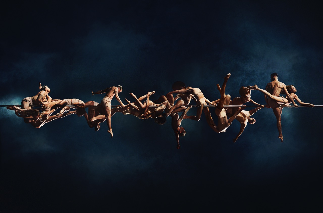 pole dancers group shot