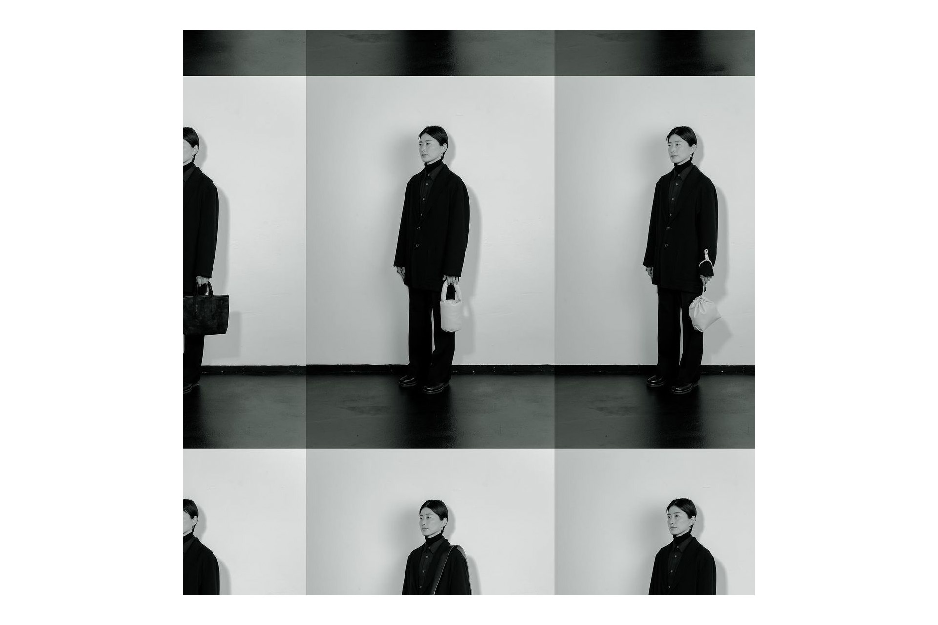 nowhow studio is a slow fashion brand based in Berlin. This is a campaign image.