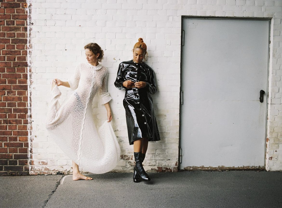 Lary and Vicky Krieps for Zoo Magazine Anniversary Issue 80, photographed at raw studios.