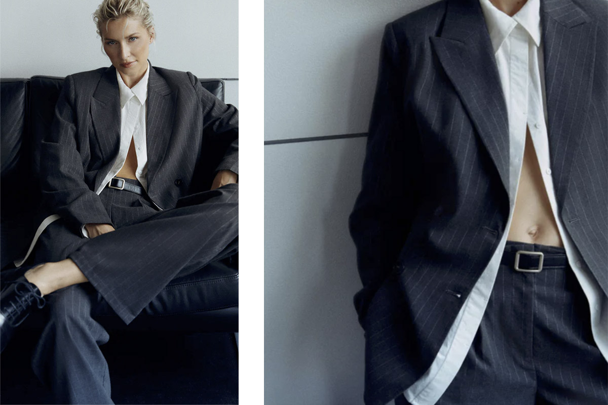 LeGer The Refresh aw24 03 Lena Gercke models her AW24 business suits